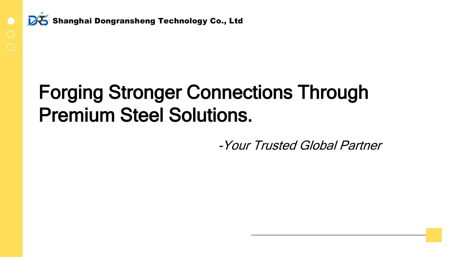 Cover preview of the Dongransheng processing and manufacturing catalog
