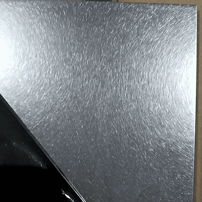 Vibration Finish Stainless Steel Sheets